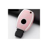 emii auto spare parts Mercedes Uyumlu Anahtar Kılıfı 2 Tuşlu Model Pembe/Gri