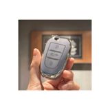Emii Auto Spare Parts Peugeot Opel Citroen Ds Fiat Doblo Toyota Proace City Anahtar Kılıfı Sustasız Anahtar Mavi/gümüş