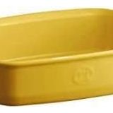 Emile Henry 909649 Dikdörtgen 22x14 CM Mat Sarı Fırın Kabı