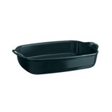 Emile Henry Cedar Dikdörtgen 23.5x36 CM Yeşil Fırın Kabı