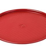 Emile Henry Made In France Flame Pizza Taşı, 37,1 x 37,1 cm, Bordo