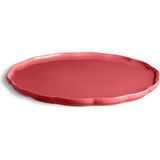 Emile Henry Madeleine Yuvarlak Servis Tabağı 31 cm Pembe/rose Candy