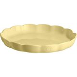 Emile Henry Madeleine Yuvarlak Tart Kalıbı 31 cm - Vanilya