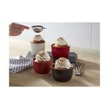 Emile Henry Ramekin Burgundy 8 cm Kırmızı Fırın Kabı