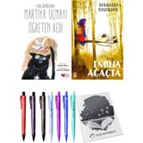 Emilia Ağaçta ve Martıya Uçmayı Öğreten Kedi 2'li Set - Kalem
