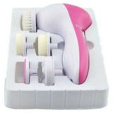 Emilio Pucci Yüz Cilt Temizleyici Peeling Seti Yüz Masaj Aleti 5 In 1 Pilli 4152369874565 - Pembe