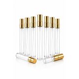 EMILLA GRANDY 10 ml Boş Kalem Parfüm Şişesi Cam Tüp Vidalı Doldurulabilir Atomizer | Çeyiz Kolisi Kağıt ve Özel Paketleme İçin