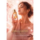EMILLA GRANDY İntense Kadın Parfüm Body Mist Etkili 50 ml EDP | Aura | Çiçeksi Amber Kalıcı | Vanilya
