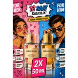 EMILLA GRANDY MY & Scent 2’li Özel Set | 50 ml Kadın & Erkek EDP Parfüm | Yüksek Kalıcılık & Odunsu Amber Esintisi