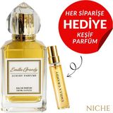 Emilla Grandy Vanilya 100 ml Unisex EDP | Ultra Yoğun Gurme Vanilya & Esmer Şeker | Yüksek Kalıcılık & Hipnotik Yayılım | Amber Floral Kadın Parfümü | Kremsi & Tatlı İmza Koku