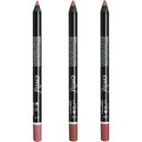 Emily Dudak Kalemi 3'lü Set No:217-222-226 Nude ve Pembe Tonlarda Mat ve Yoğun Pigmentli