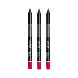 Emily Long Lasting Lip Pencil Dudak Kalemi No: 207 x 3 adet