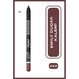 Emily Long Lasting Lip Pencil No: 222 - Dudak Kalemi - 8691190522223