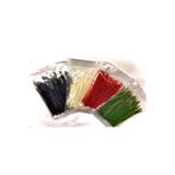 EMİN 6 Renkli Kablo Bağı Cırt Klips Plastik Kelepçe 100x2,5 600 Adet