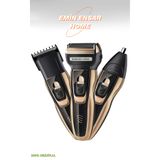 EMİN ENSAR HOME 3 Başlıklı Özel Seri Titanyum Pro Edition Saç Sakal Burun Kılı Alma Tıraş Makinesi