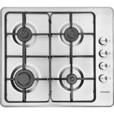 Eminçelik Ec-Ah 3140 X60 Ng Inox 4 Gözlü Gazlı Ocak Düğmeden Ateşleme Paslanmaz Çelik