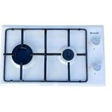 Eminçelik EC-AU 4120 WE30 Lg Lpgli Çakmaksız Set Üstü Domino Beyaz Emaye Ocak