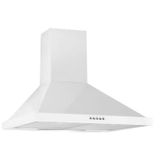 Eminçelik EC-CH 1420 W60 Beyaz Piramit Davlumbaz