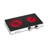 Eminçelik VC 02 K 2 Gözlü Set Üstü Elektrikli Ocak
