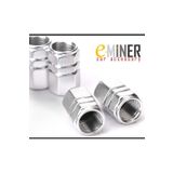 EMİNER ® 4 adet Alüminyum Hexagon Sibop Kapağı Seti