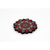Eminhome Mandala Desenli Bardak Altlığı