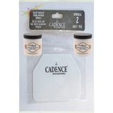Eminönühobisanat Cadence 500ML. Klasik Rölyef Pasta + 2'li Plastik Spatula Set - Renkli