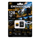 EMiNSDON Elite Pro 128GB Hafıza Kartı 4K Drone Araç Aksiyon Telefon Ev Kamerasıyla Uyumlu