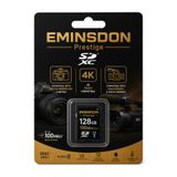 EMiNSDON Prestige 128GB 4K Hafıza Kartı Sadece Fotoğraf Makinesi Video Kamerasıyla Uyumlu 100Mb/s