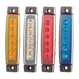Emir 52-S Sarı 12/24 V 6 Led'li Parmak Lamba