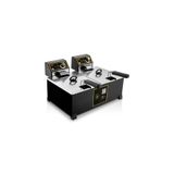 Emir Endüstriyel Mutfak Emir Black Gold Seri 5+5 Litre Endüstriyel Fritöz – Piano Black – Profesyonel Kullanım
