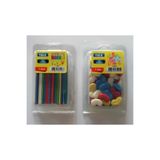 EMİR KIRTASİYE Trix Sert Plastik Sayı Sayma Çubuğu+sayı Sayma Fasulyeleri Set
