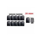 EMIR Takım Elbise Kılıfı 20 Adet Fermuarlı Koruyucu Kılıf Kıyafet Hurcu Toz Geçirmez Süper Kalite