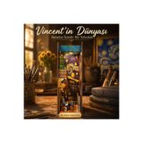 Emirgan Van Gogh Temalı Book Nook Kitap Köşesi – Vincent’ın Dünyası DIY Maket