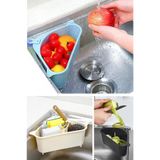 Emirler Vantuzlu Süzgeçli Lavabo Düzenleyici Evye Içi Bulaşık Çöp Süzgeci Mini Çöp Sepeti Tek Ebat
