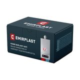 Emirplast Kombi Alt bağlantı montaj seti dirsekli pp 8`li Paket - 1 Adet