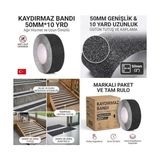 Emka Anti Kayma Bandı, 50MM x 9.14M, Kaydırmaz Yüzey Güvenlik Şeridi - Option-1