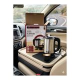 Emka Home Premium 24V Araç İçi Su Isıtıcı Kettle - 800 Ml Paslanmaz Çelik Kamyon Tır Otobüs Uyumlu