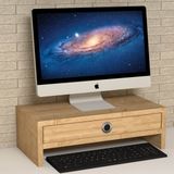 Emkawood Alya Safir Monitör Yükseltlci Laptop Standı - Safir Meşe - 55x25x15 cm