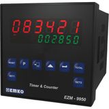 Emko EZM-9950.10010/0000/0000 ,96X96MM 110V..220VAC 6-Hane Sayıcı/takometre/zaman Röle