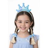 EMKSHOP Saçlı Taç Toka Elsa Tacı Tokaları