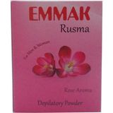 Emmak Tüy Dökücü Toz Gül Aromalı Hamam Otu Bay Kadın Rusma 80 gr x 2ADET