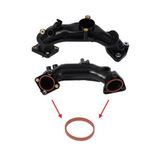 Emme Manifold Borusu Contası 207-208-301-308-2008-3008-4008 1.6 Hdı Expert Iıı-ıv C3-c4 1.6 Hdı