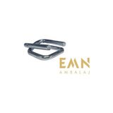 Emn Polyester Kompozit Çember Için Bukle Tel Toka 16 mm 1000AD - Beyaz - Gri
