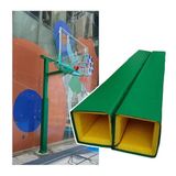 Emniyet Basketbol Koruma Pedleri için Yastıklı Direk Koruyucu Kılıflar Köpük Kapak Emniyet Pedlerinin Etrafına Sarın, Basketbol Potası Dolgusu, Hava Koşullarına Dayanıklı Koruyucu Köpük, Garaj