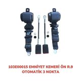 Emnıyet Kemerı On 3 Nokta Otomatık R9