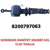 Emniyet Kemeri Otomatik Sol Clio-Thalia Sptgl - Krom