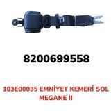 Emniyet Kemeri Otomatik Sol Megane Iı