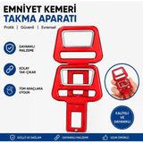 Emniyet Kemeri Tokası Susturucu 2’Li Set Şişe Kapak Açacaklı Kemer Tokası Aparatı