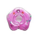 Emniyet Kilitli Bebek Sea Yüzme Boyun Simidi Pembe Renk Boyunluk