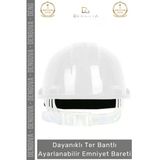 #Emniyetbariyet Essafe Ce Belgeli Ekonomik Havalandırmalı Dayanıklı Koruyucu Güvenliği Beyaz Emniyet Bareti